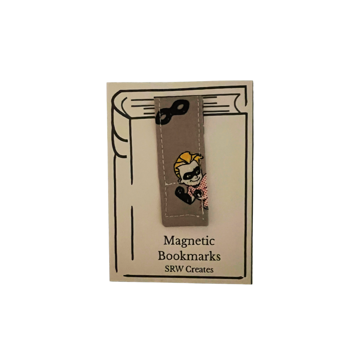 Fabric Magnetic Bookmarks