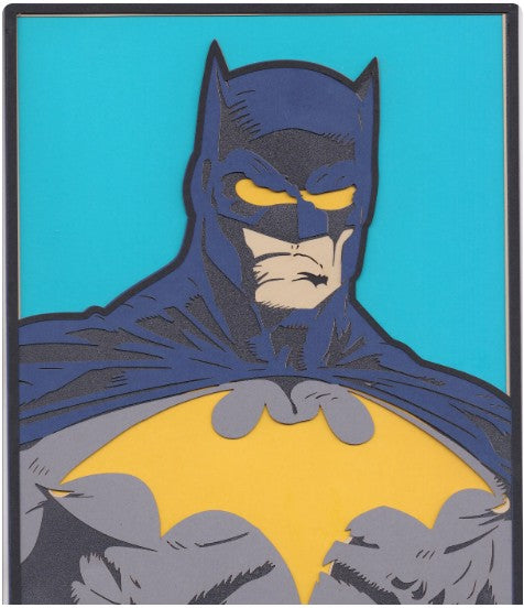 Batman 3D Layered Framed Picture