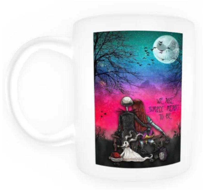 Jack and Sally with Zero Picnic Mug