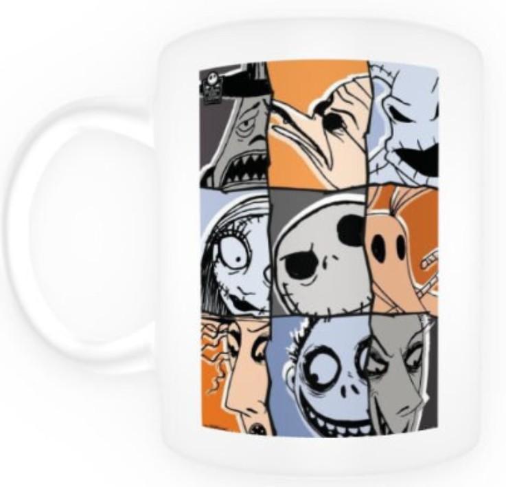 Nightmare Before Christmas Brady Bunch Mug