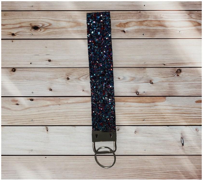 Keyrings wristlet strap, faux leather key ring for bag strap, lanyards, wrist key fob, id badge keychain