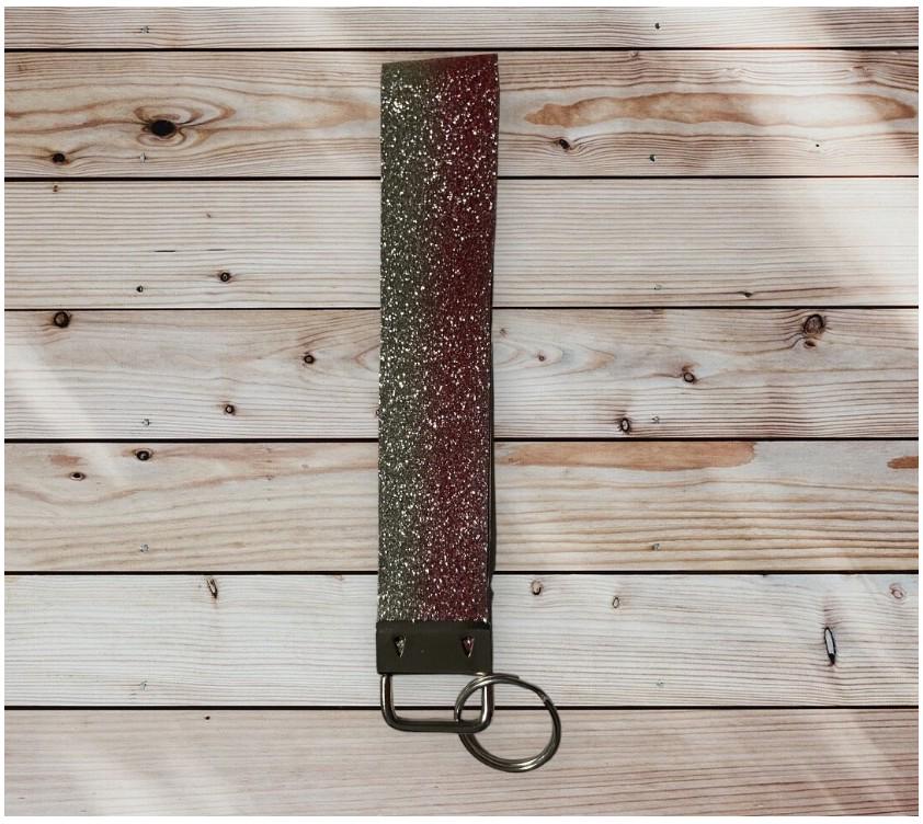 Keyrings wristlet strap, faux leather key ring for bag strap, lanyards, wrist key fob, id badge keychain
