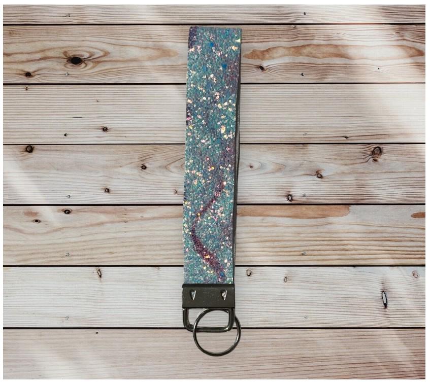 Keyrings wristlet strap, faux leather key ring for bag strap, lanyards, wrist key fob, id badge keychain