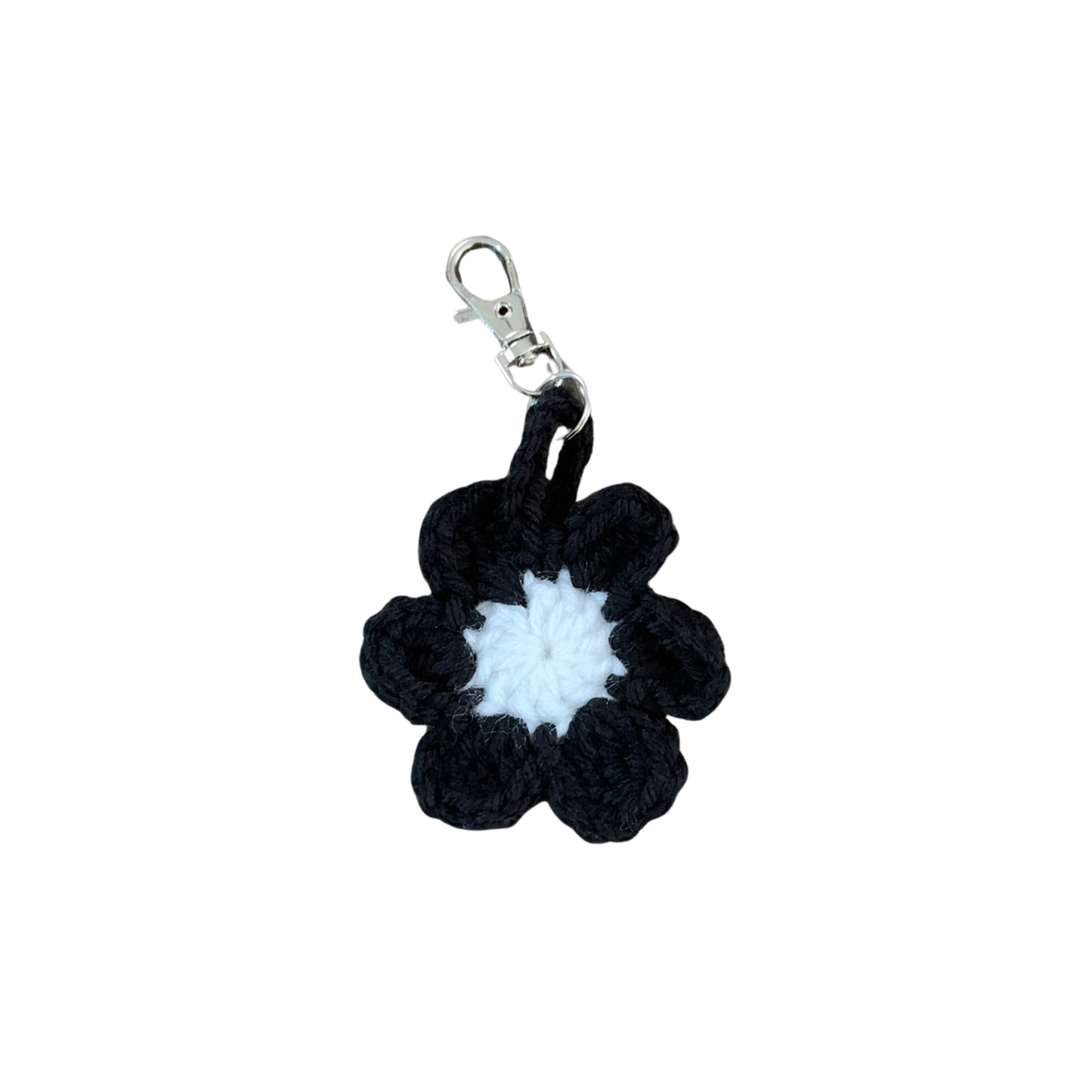 Crocheted Flower Keychains