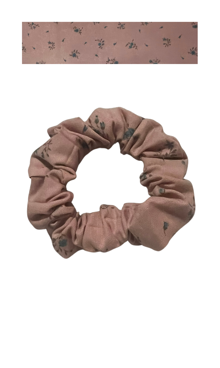 Soft pink/beige with delicate floral specks