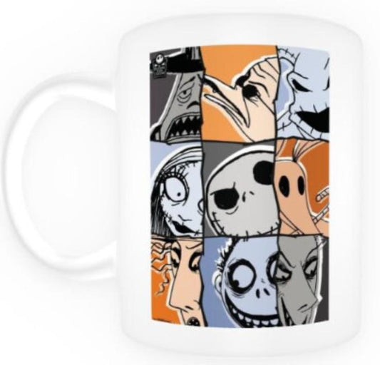 Nightmare Before Christmas Brady Bunch Mug