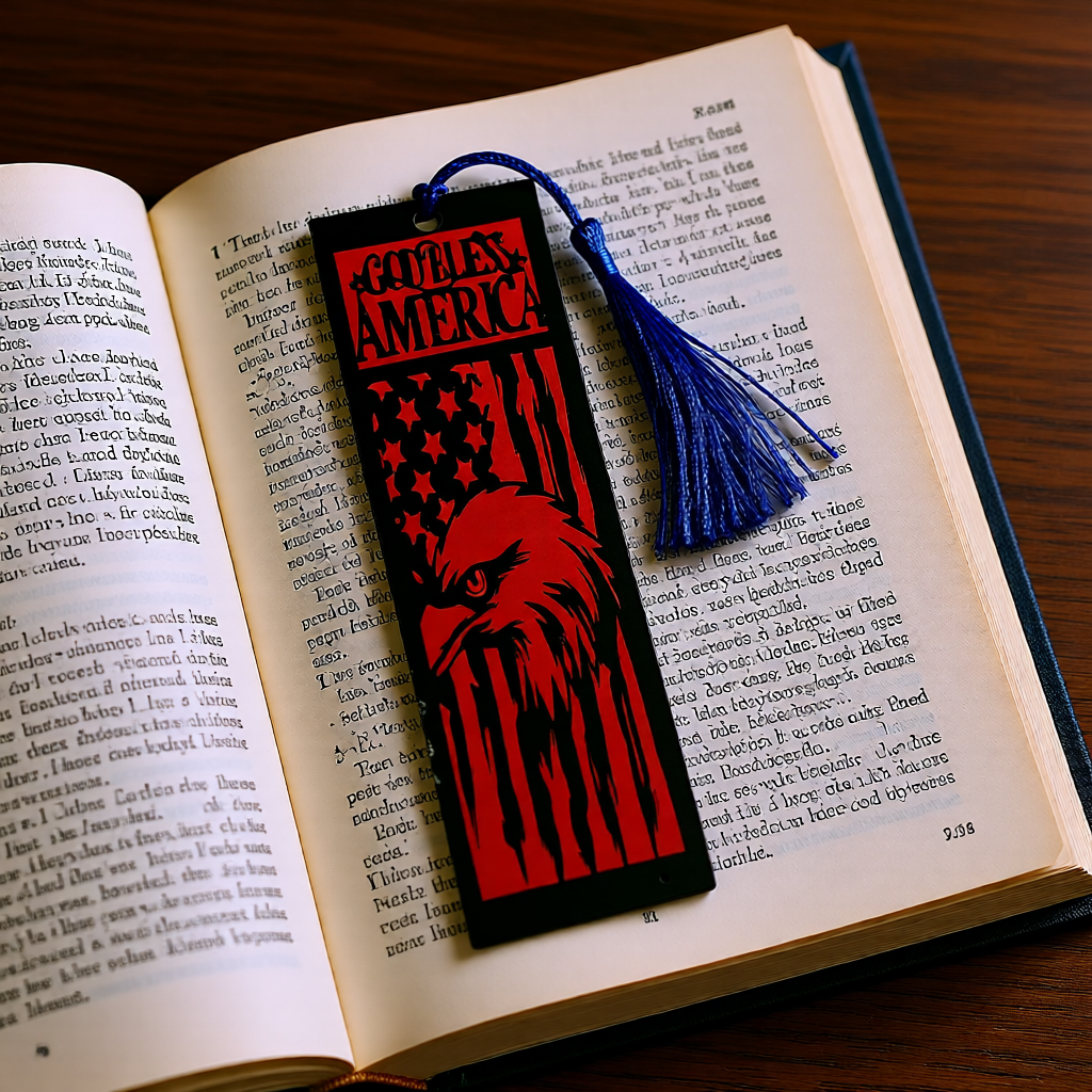 American Flag - Eagle - God Bless