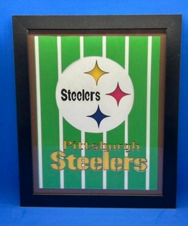 Steelers 3D Layered Framed Picture